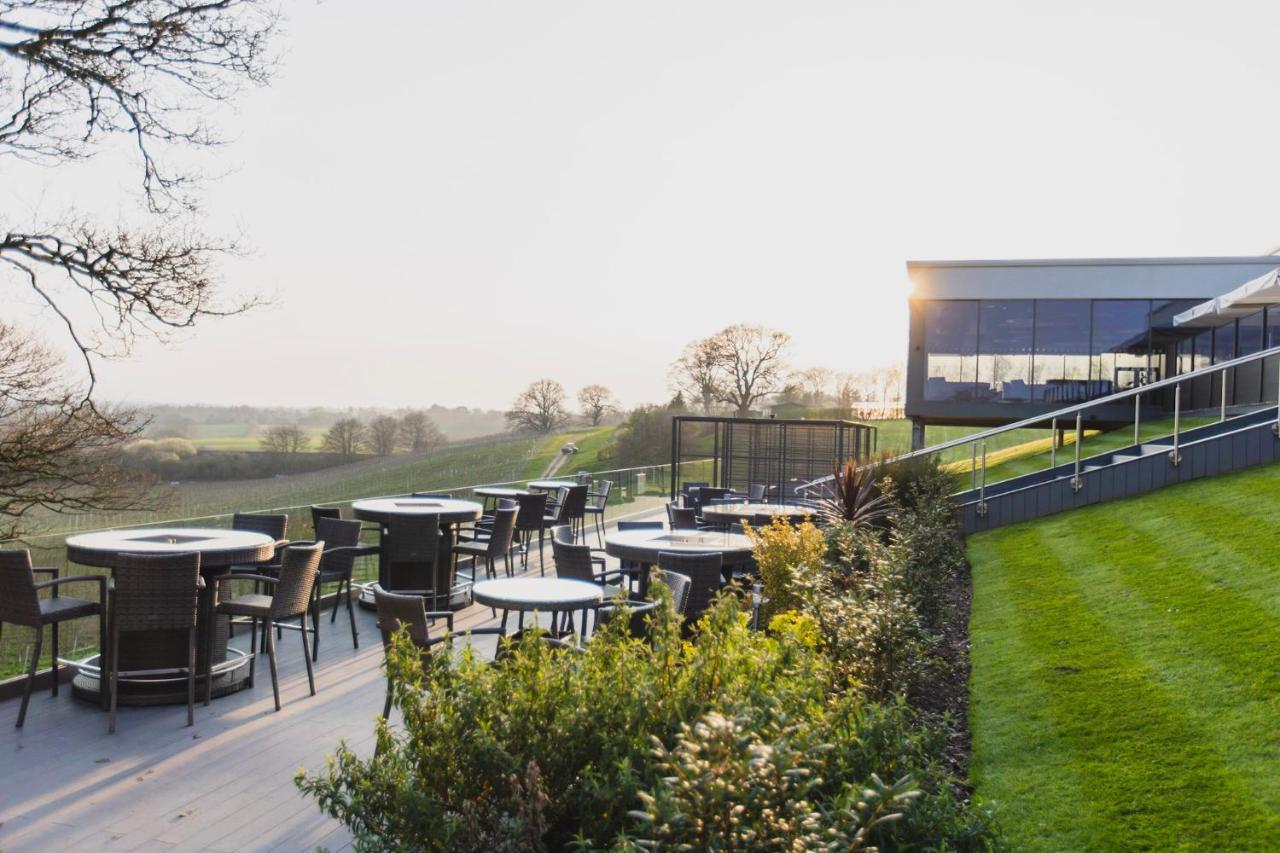 Hencote Vineyard Glamping Village Shrewsbury Exteriör bild